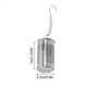 thumbnail image 4 of 2X Infusor de Té de Acero Inoxidable, Difusor de Hojas de Té, Colador de Bolas para Condimentos, Tetera, Filtro de Café de Fina, Accesorios, 4 of 5