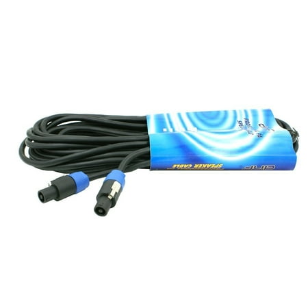 - DNF 2 Pack 50 FT Speakon Pro Audio Amplifier To Speaker Cables PA DJ Cord