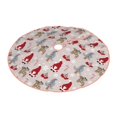 thumbnail image 2 of KLL Christmas Tree Skirt,Party Decorations Farmhouse for Christmas Decorations Holiday Party 36" -Cartoon Santa and Reindeer, 2 of 6