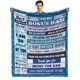 thumbnail image 1 of LHSHID Step Dad Gifts from Daughter Fathers Day Blanket Gifts Bonus Dad Fleece Blankets from Son to Stepdad Birthday Thanksgiving Blankets 60x80in, 1 of 5