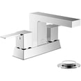 thumbnail image 1 of Quadrato Robinet de Lavabo à 2 Poignées - Chrome, 1 of 2