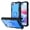 Black + Blue, variant on iPhone 6 Plus/iPhone 7 Plus Case 5.5", iPhone 8 Plus Cover, Heaavy Duty Four Layer Dropproof Defender Ring Kickstand Cell Phone Case for iPhone 8 Plus/7 Plus/6 Plus(5.5 inch), Purple
