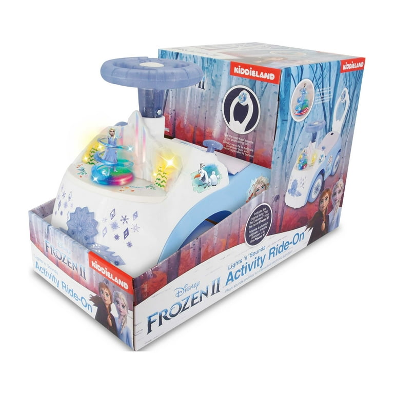 Disney Frozen 2 Deluxe Lights & Sounds Ride-On Toy - Walmart.com