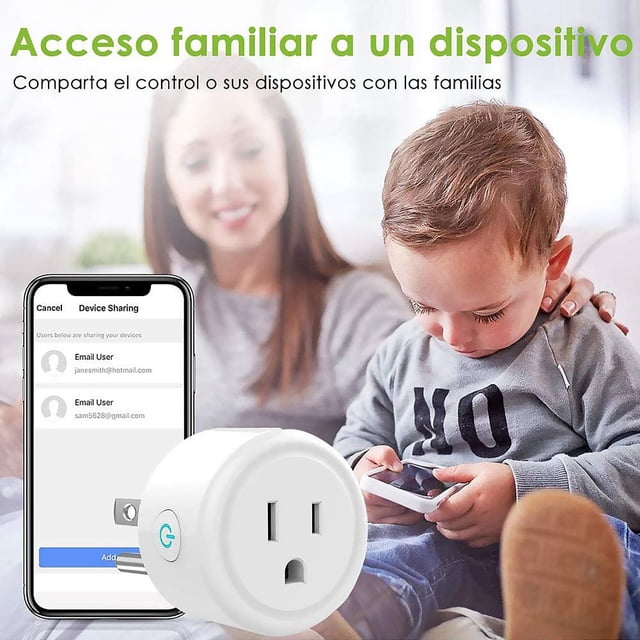 Enchufe inteligente WiFi para Amazon Alexa