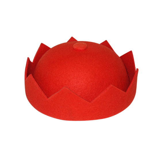 Crown Hat - Prada Red - Walmart.com