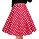 thumbnail image 1 of Women's Pleated Vintage Skirts Floral Print Casual Midi Skirt S-2xl, 1 of 1