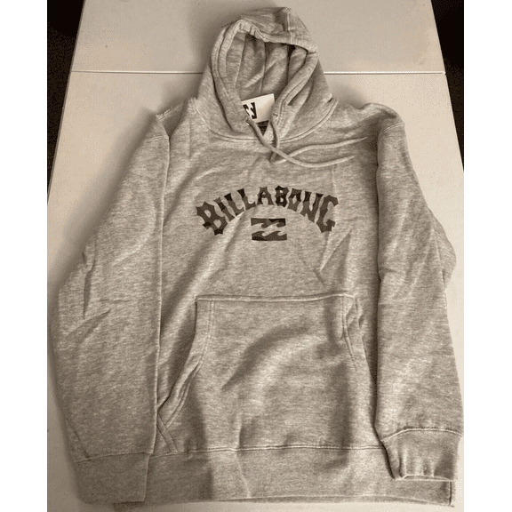 Billabong Premium Men's Arch Fill Hoodie in Gray Heather ABYFT00283-2XL