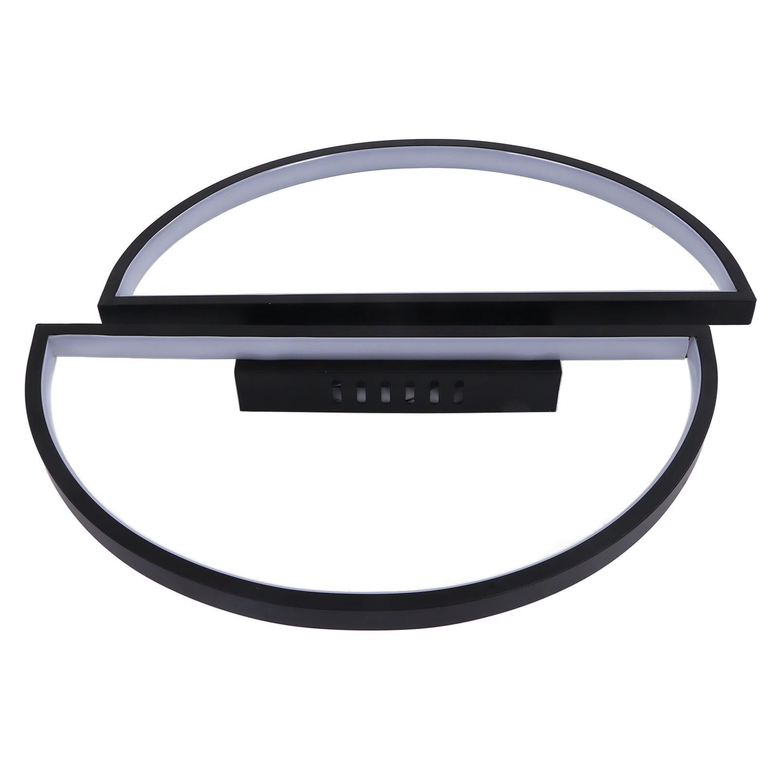 Riousery Semicircle Ceiling Light Modern LED Warm Light Fixture for Bedroom Kitchen 16.34 inches / 41.5 cm