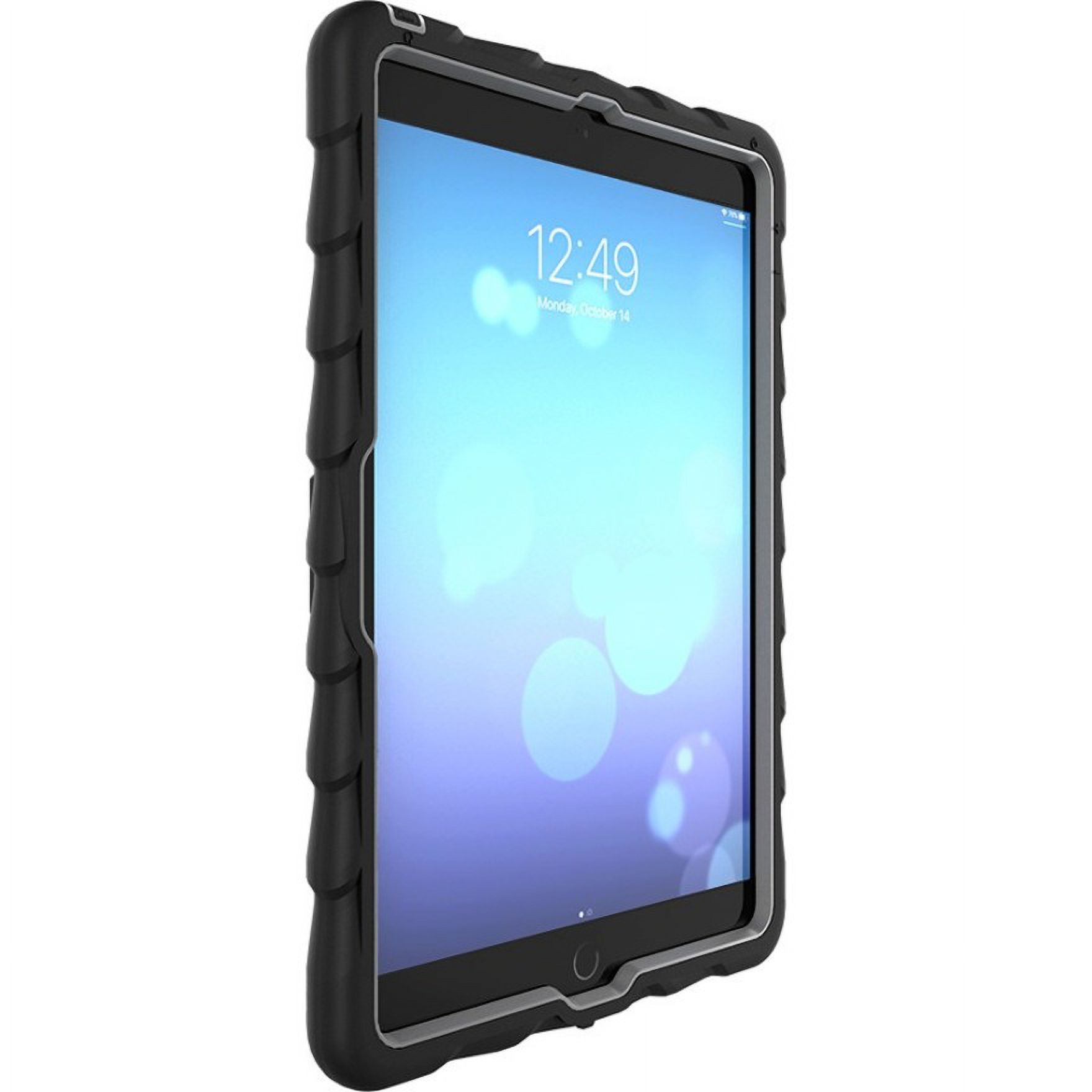 Gumdrop HideAway for iPad 10.2 9G/8G/7G - Black - For Apple iPad (7th Generation), iPad (8th Generation), iPad (9th Generation) Tablet, Apple Pencil - Tread Texture - Black - Shock Absorbing, Dust ...