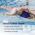 thumbnail image 3 of Entrenador de técnica Swim Paddles FINIS Bolster Stroke, 3 of 7