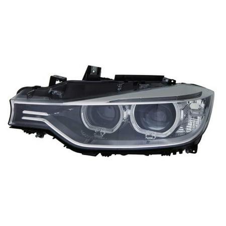 Bmw 540i Headlight Replacement - Go-Parts » 2013 - 2015 BMW 320i xDrive Front Headlight Headlamp Assembly Front Housing / Lens / Cover - Left (Driver) Side - (F30 Body Code; Sedan) 63 11 7 338 705 BM2502181 Replacement For BMW)