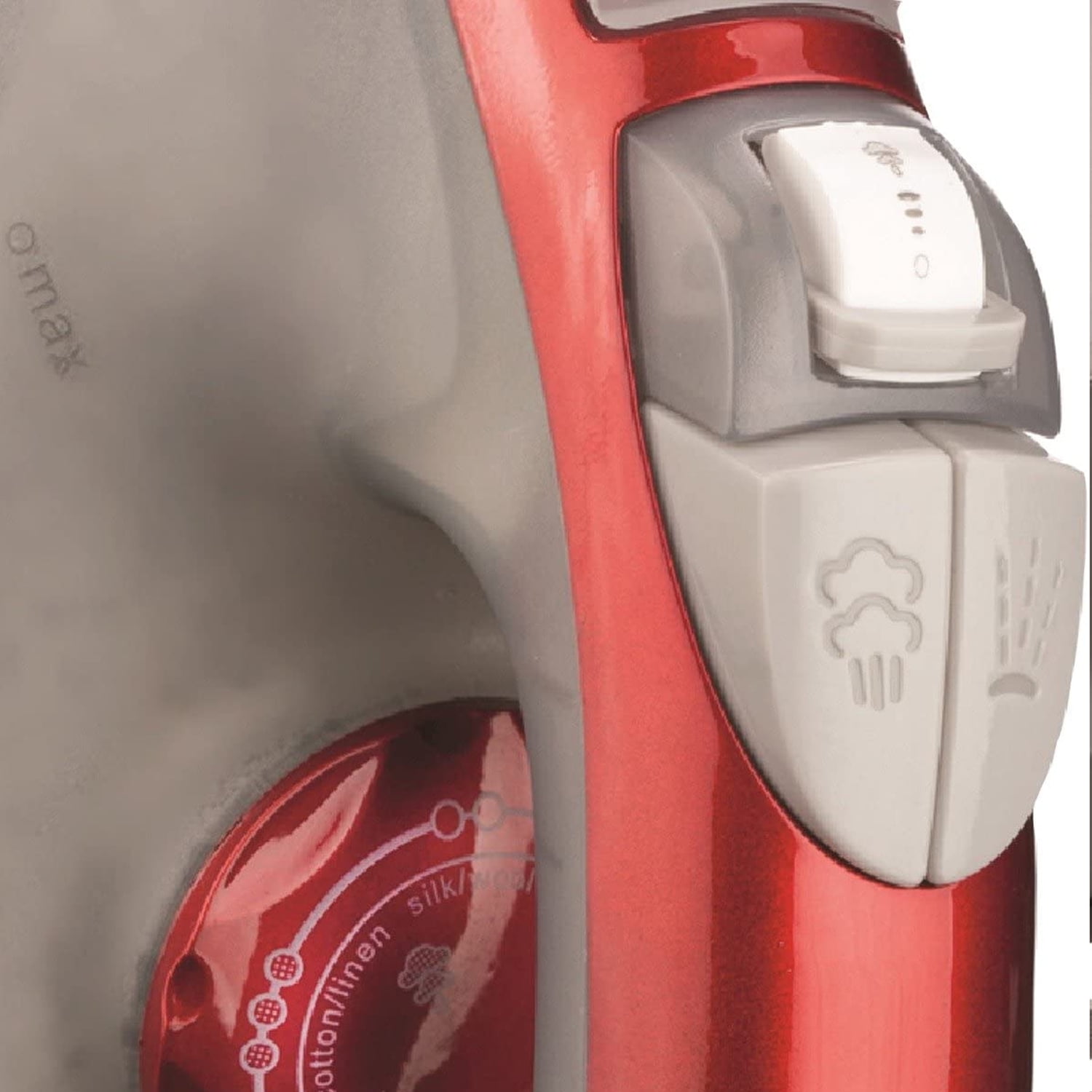Brentwood Nonstick Steam Iron (Red)