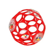 Rhino Toys Oball 4" Rattle, Red