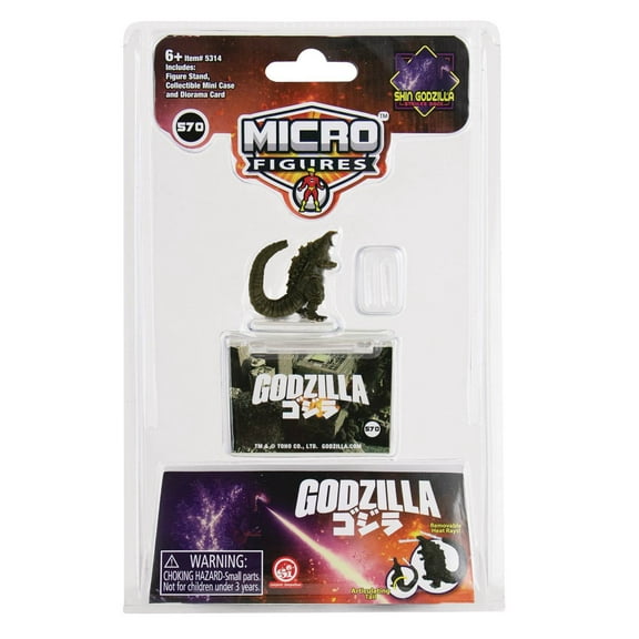 World's Smallest Micro Figure | Godzilla