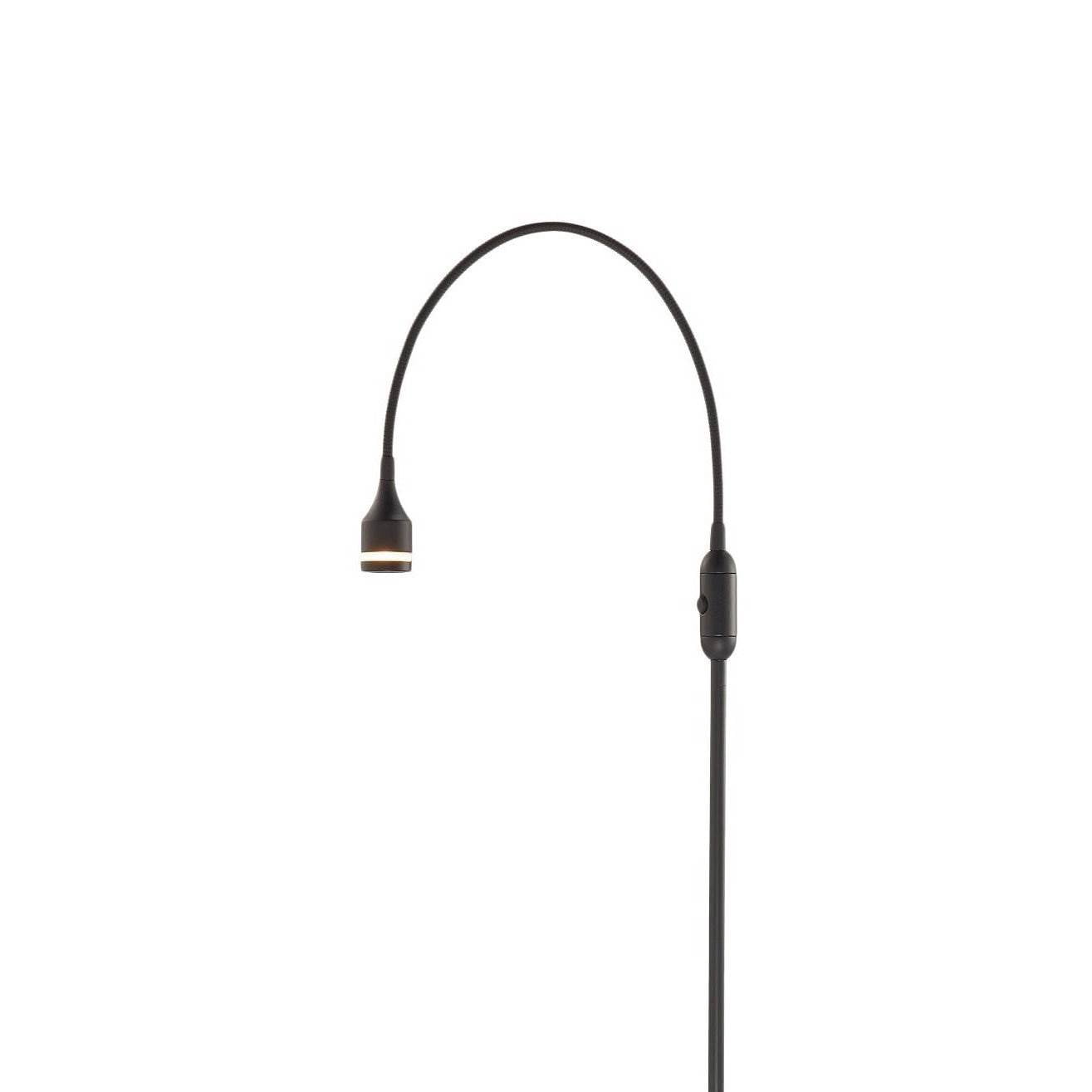 Adesso Home Office Reading Room Adjustable LED Prospect Floor Lamp Light, Black