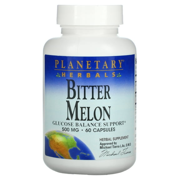 Planetary Herbals Bitter Melon - 60 Capsules