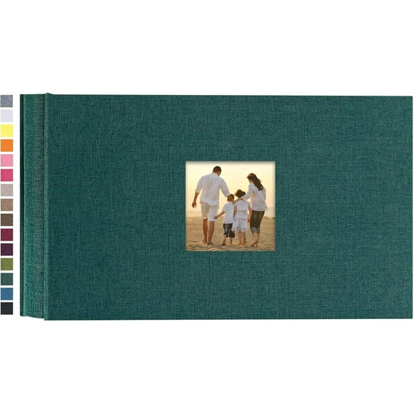 shiyou-Small Photo Album 4x6 100 Photos Linen Cover Picture Photo Book for Family Wedding Anniversary Baby Vacation