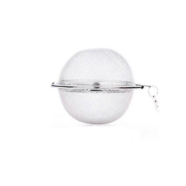 Infusor de té de acero inoxidable de 9 cm de diámetro, con cierre esférico, para especias y té, para cocina, s202412247184