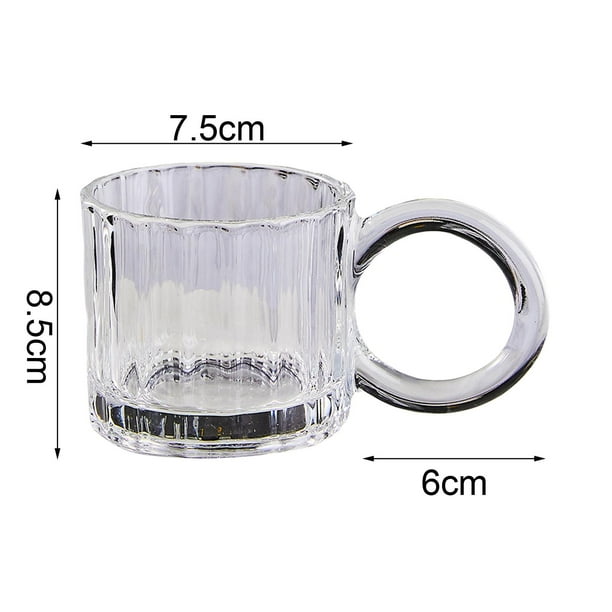 coffee mug glass coffee mug breakfast milk tea cup coffee mugs glass tea cup handle travel mugs glass drinks cup mugs gift drinking 250ml 450ml large