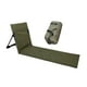 thumbnail image 1 of Asiento de suelo con respaldo para picnic, senderismo, silla de playa plegable, colchoneta de descanso Verde oscuro, 1 of 8