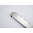 thumbnail image 3 of JERFIT 28" Brushed Nickel Linear Shower Drain Channel with Tile Insert & Removable Strainer, 3 of 10