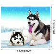 thumbnail image 3 of Popular Home Essentials, Dog Fleece Throw Blanket 50X 60, 3 of 4