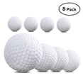 thumbnail image 5 of Moluckfu 8Ud Bolas De Golf De Plástico Accesorios Para Práctica Segura Y Fácil Transporte, 5 of 5