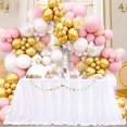 thumbnail image 1 of Mantel Rectangular de Lentejuelas de 90 x 132 Pulgadas, Mantel Brillante para decoración de Mesa de Patio, Fiesta de Primavera, Boda, Baby Shower, 1 of 6
