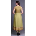 thumbnail image 4 of Bimba Medium Yellow Damask Indian Kurtis For Women Solid Readymade Anarkali Dress Printed Indian Kurti XXX-Large, 4 of 6