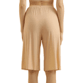 thumbnail image 4 of 2 Pcs Women Culotte Half Slips Seamless Bloomer Pettipants Wide Leg Pants Liner Slip Shorts, 4 of 7