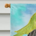thumbnail image 3 of Carolines Treasures CK1868CHF Arbre de Noël Rottweiler Drapeau Toile Taille Maison, 3 of 4