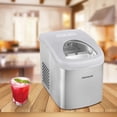 thumbnail image 2 of Frigidaire 26 lbs. Bullet Ice Maker, Countertop Ice Machine with LED Controls, Stainless Steel, 2 of 10