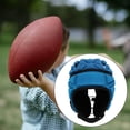 thumbnail image 3 of LOVIVER Chapeau de Protection pour Tête de Rugby Enfant Anti-collision Éponge Bleu, 3 of 8