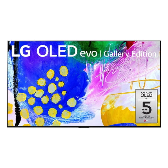 LG 77-Inch Class OLED evo Gallery Edition G2 Series Alexa Built-in 4K Smart TV (3840 x 2160), 120Hz Refresh Rate, AI-Powered 4K, Dolby Cinema, WiSA Ready, Cloud Gaming (OLED77G2PUA, 202