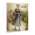 thumbnail image 2 of Stupell Industries Victorian Fashion Runway Cougar Canvas Art, 16 x 20, by Grotto Studios, 2 of 8