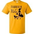 thumbnail image 3 of Inktastic I'd Rather Be in Paris- Shopping and Travel T-Shirt, 3 of 5