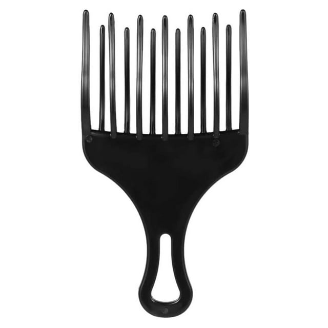 Plastic Wide Hair Pick Comb Hairdressing Tool Plastic Wide Hair Pick Comb Hair Pick Comb Afro Hair Comb Hairdressing Styling Tool