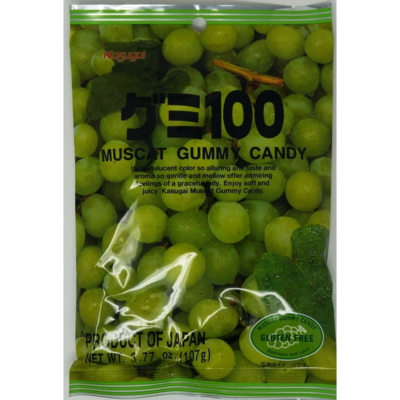 Muscat Gummy Candy, 107g