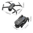 thumbnail image 2 of Drone with 4k Pixel High-Definition Dual Camera, Folding Body, Quadcopter with 120°Ultra Wide Angle Lens,Remote Control Toys Gifts, 2 of 6