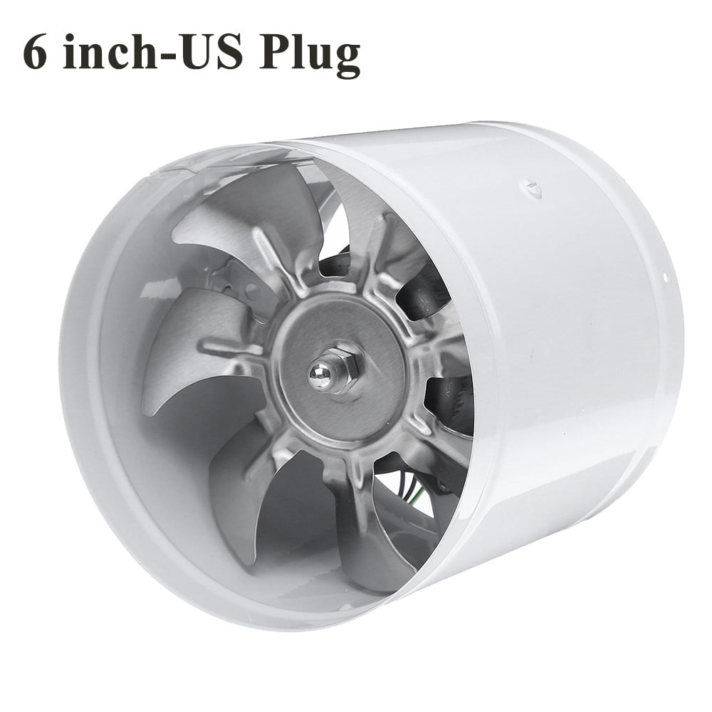 4'' 100mm Inline Ducting Fan Booster Air Cooling Filter Vent Exhaust Blower Fan 