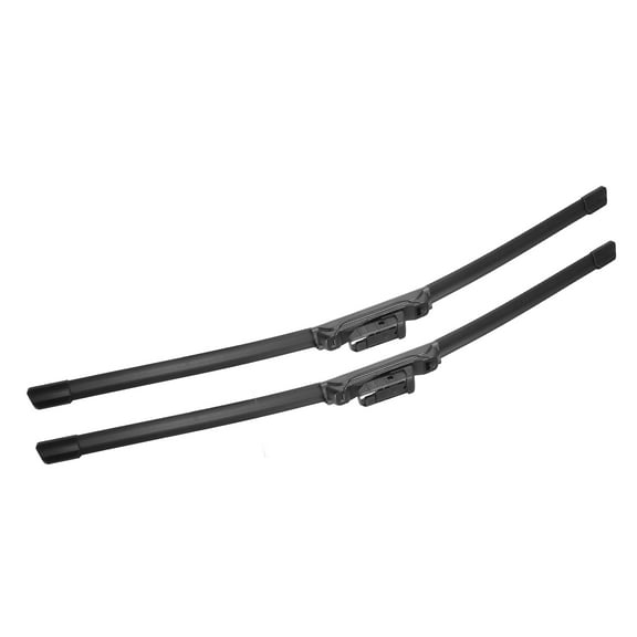 Unique Bargains 2pcs 22" 22" Silicone Front Windshield Wiper Blade for Volkswagen Beetle 11-20 Top-Lock / Push Button