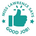 thumbnail image 1 of Printtoo Personalized Teachers Stamp Good Job! Teachers Name Self-Inking Rubber Stamp Appreciation Message For School Classroom & Homework Supplies,Green - 30 x 30 mm, 1 of 6