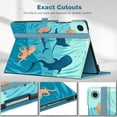 thumbnail image 5 of Fintie Case for Samsung Galaxy Tab A11+ Plus 2025/ A9+ Plus 11 Inch 2023, Multi-Angle Viewing Smart Stand Back Cover with Pocket Auto Wake/Sleep, Blue Ocean, 5 of 11