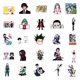 thumbnail image 3 of Paquete de pegatinas Hunters Hunterss Anime, vinilo impermeable, 50 unidades, 3 of 3