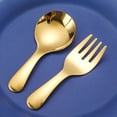 thumbnail image 2 of Xingzhi Durable Camping Tableware Set Trustworthy Companion For Meals Portable Sturdy silver fork, 2 of 6