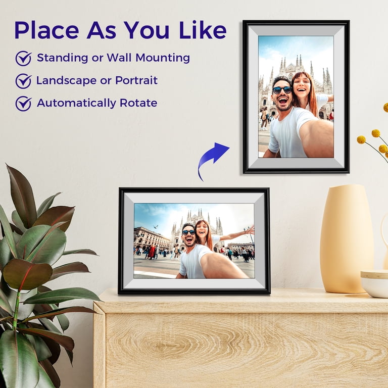 ELIME Frameo 10.1 Inch WiFi Digital Picture Frame photo 8