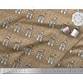 thumbnail image 2 of Soimoi Modal Satin Fabric Colorful Bottle Print Sewing Fabric Yard 42 Inch Wide, 2 of 3