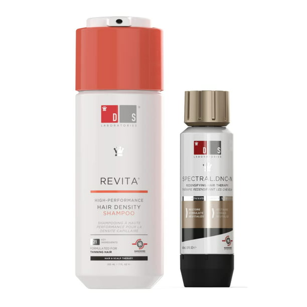 Revita Shampoo w/Biotin, and Hair Growth Stimulating Ingredients, Helps Block DHT w/DNC-N Nanoxidil 5% Hair Regrowth Treatment - Walmart.com