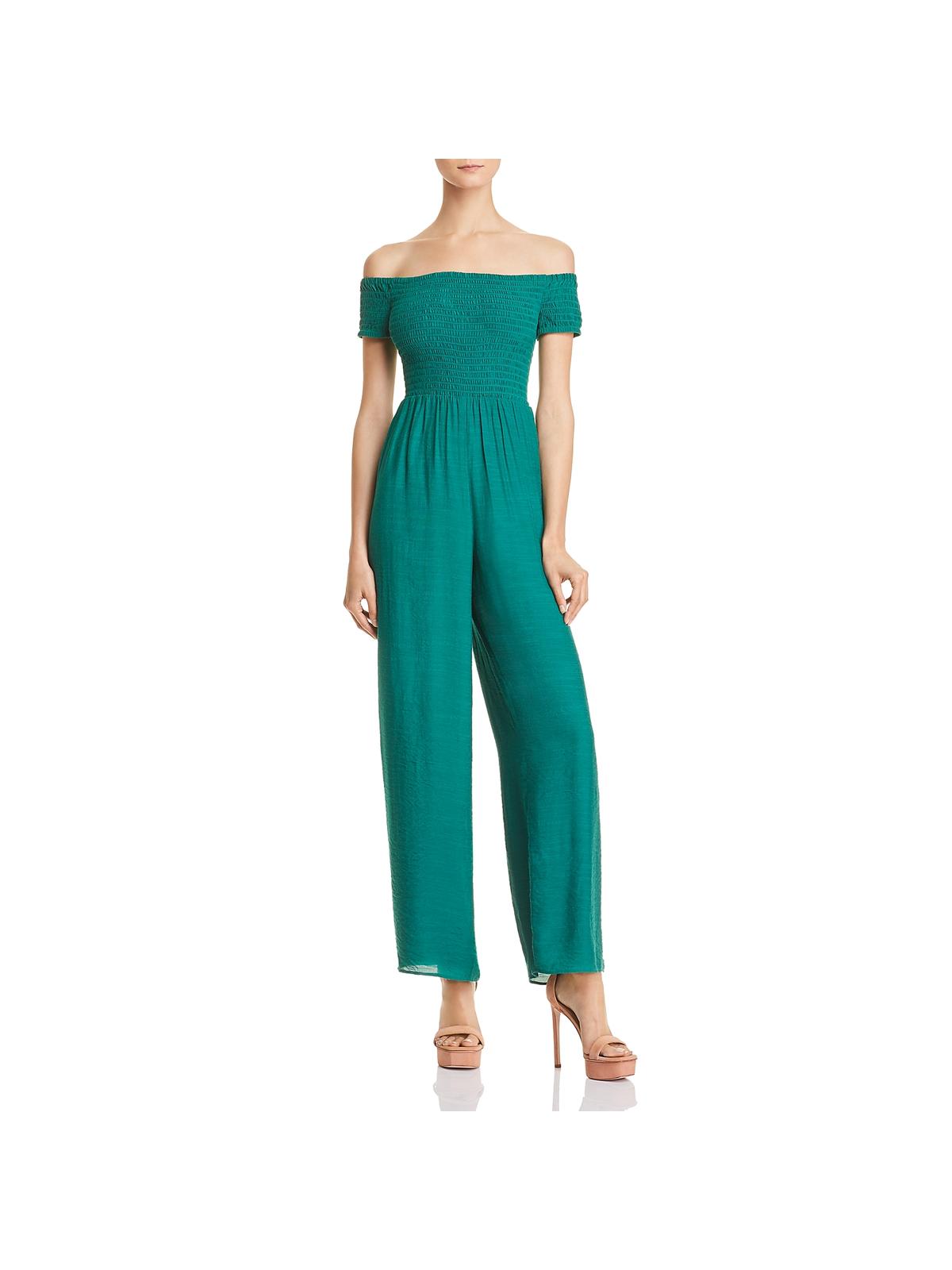 guess green jumpsuit