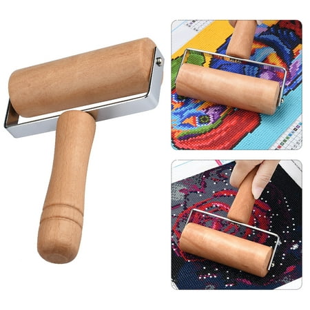 5D Diamond Painting Wood Roller Diamond Painting Tool Wooden Roller for DIY 5D Diamond (Best Wood For Painting)
